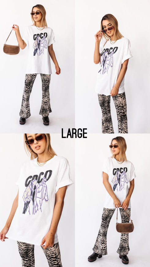 The Coco Tee // White